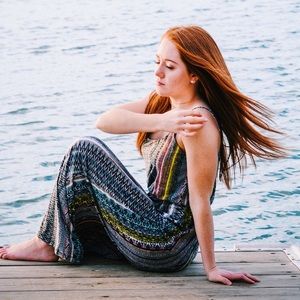 🦋 3/$20 Maurice Multi-color Adjustable Straps Long Maxi Dress